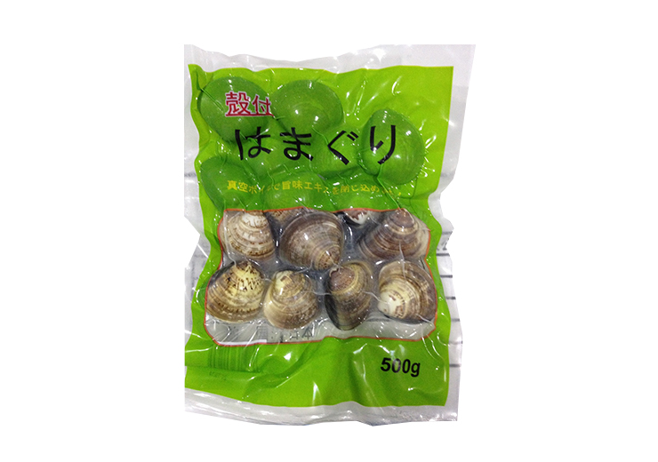 冷凍 殻付ボイル本ハマグリ１１ １５ ５００ｇ袋 オススメ商品 広栄株式会社