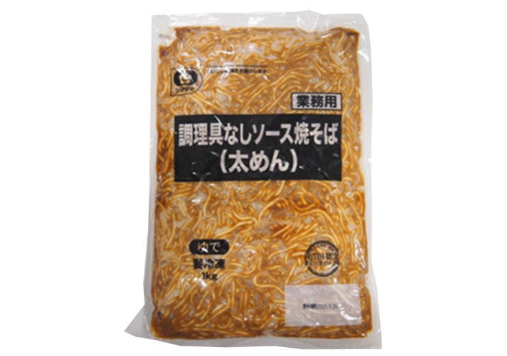 調理具なしソース焼きそば 太麺 １ 袋 オススメ商品 広栄株式会社
